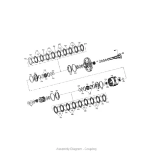 ZF 0501.338.123 OUTER CLUTCH DISK for WG200