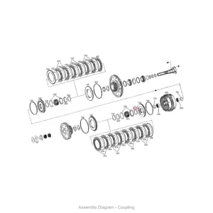 ZF 0501.338.223 PROFILE SEALING RING for WG200