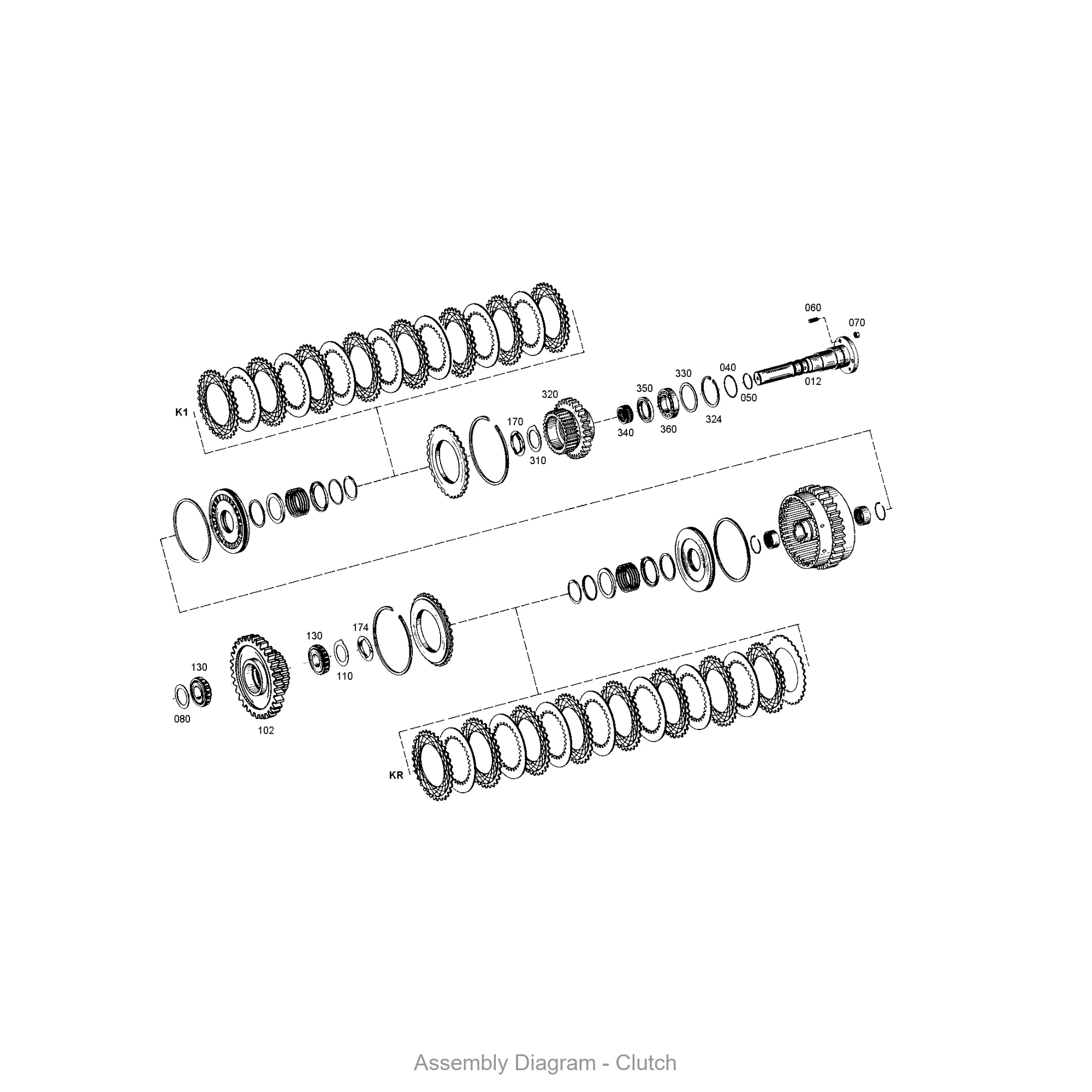 ZF 0630.004.233 SHIM RING for WG200