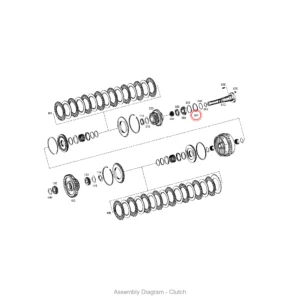 ZF 0630.502.037 RETAINING RING for WG200