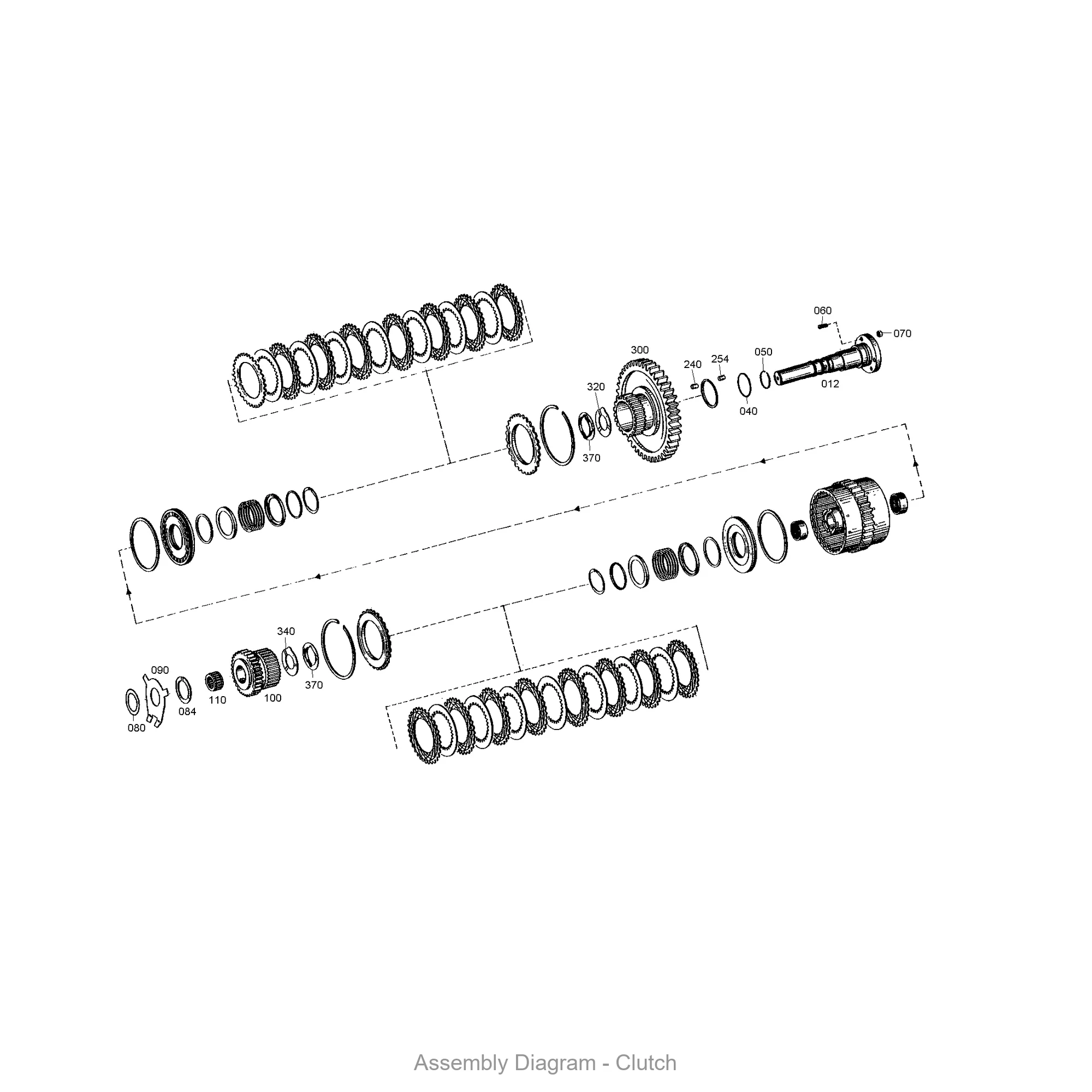 ZF 0735.298.405 NEEDLE CAGE - Transmission Assembly Exploded View Diagram