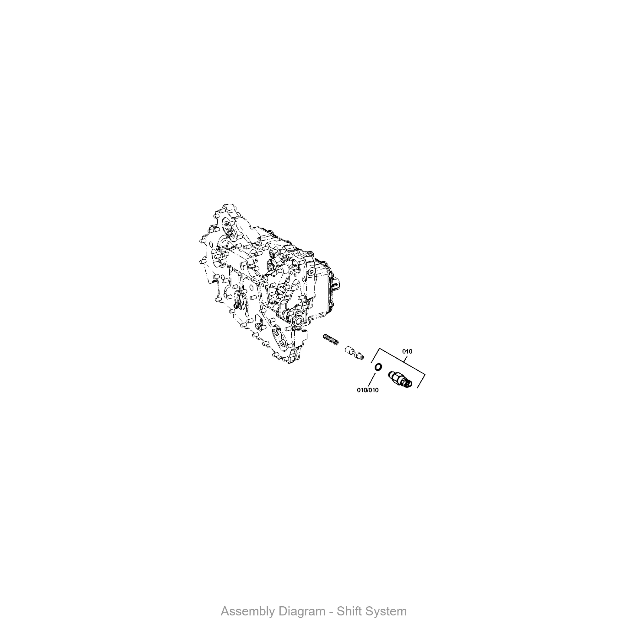 ZF 4681.106.006 SHIFT SYSTEM for BP210/BP230 | OEM Genuine Part - Genuine ZF Part